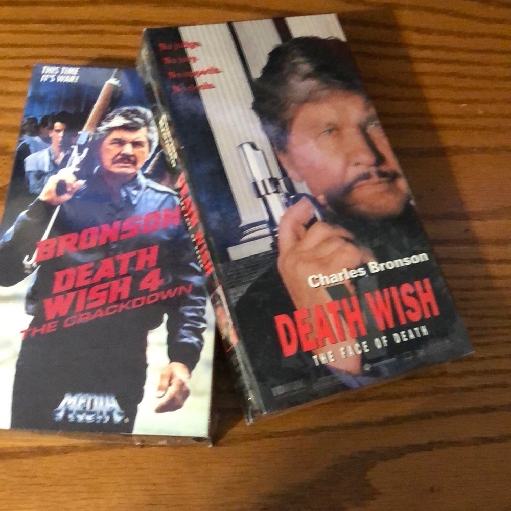 Death Wish’s 2 VHS Movie